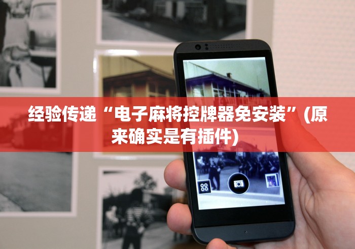 经验传递“电子麻将控牌器免安装”(原来确实是有插件) 经验传递“电子麻将控牌器免安装”(原来确实是有插件)