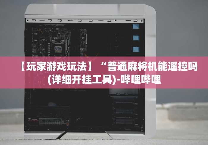 【玩家游戏玩法】“普通麻将机能遥控吗(详细开挂工具)-哔哩哔哩