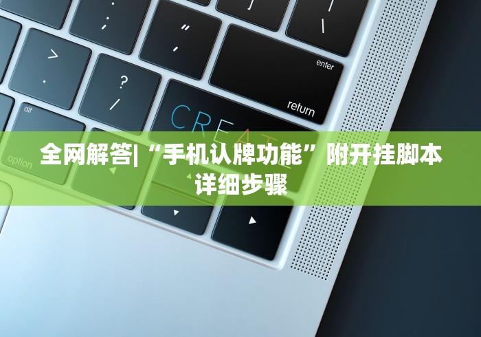 全网解答|“手机认牌功能”附开挂脚本详细步骤