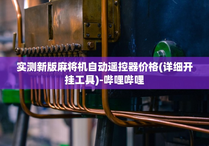 实测新版麻将机自动遥控器价格(详细开挂工具)-哔哩哔哩 实测新版麻将机自动遥控器价格(详细开挂工具)-哔哩哔哩