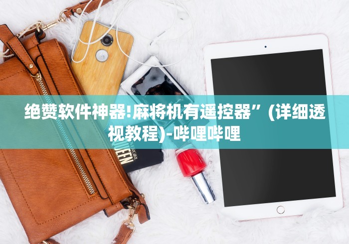 绝赞软件神器!麻将机有遥控器”(详细透视教程)-哔哩哔哩