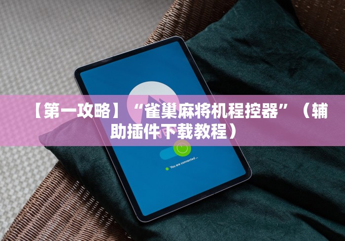 【第一攻略】“雀巢麻将机程控器”（辅助插件下载教程）