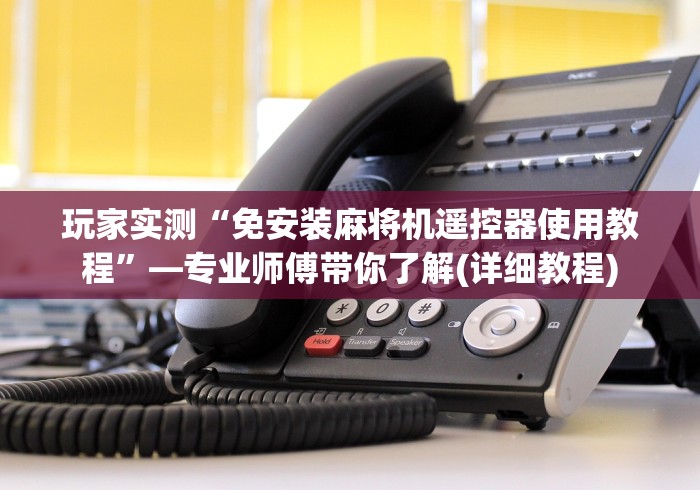 玩家实测“免安装麻将机遥控器使用教程”—专业师傅带你了解(详细教程)