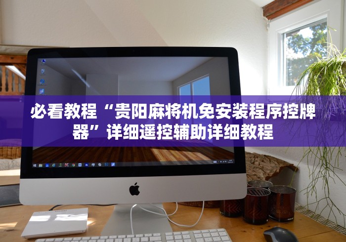 必看教程“贵阳麻将机免安装程序控牌器”详细遥控辅助详细教程
