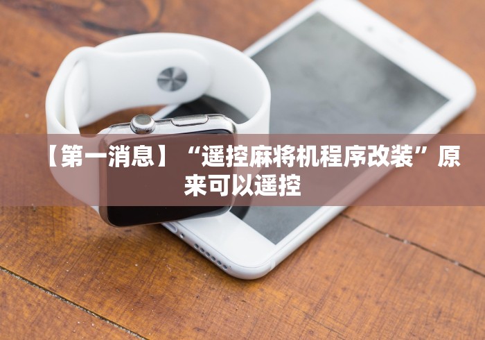 【第一消息】“遥控麻将机程序改装”原来可以遥控