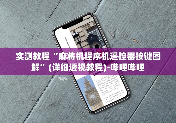 实测教程“麻将机程序机遥控器按键图解”(详细透视教程)-哔哩哔哩