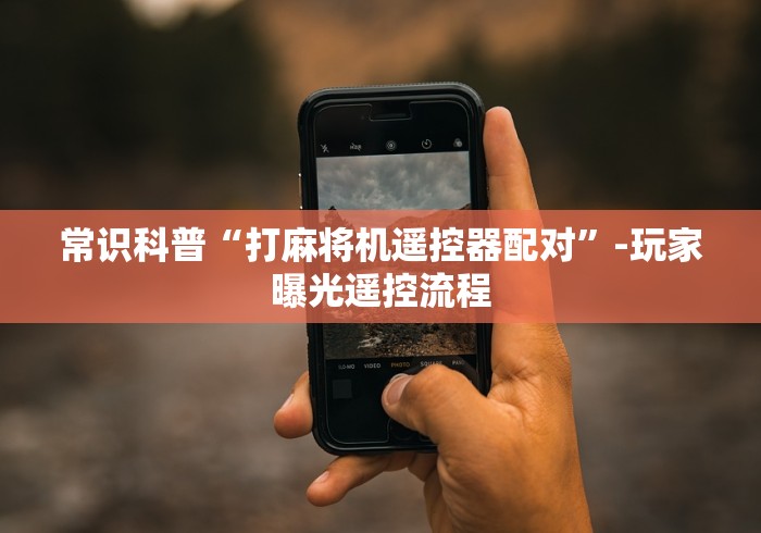 常识科普“打麻将机遥控器配对”-玩家曝光遥控流程 常识科普“打麻将机遥控器配对”-玩家曝光遥控流程