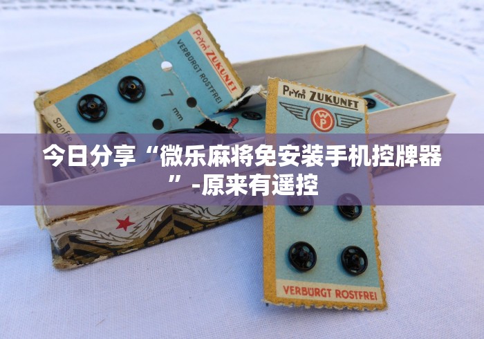 今日分享“微乐麻将免安装手机控牌器”-原来有遥控