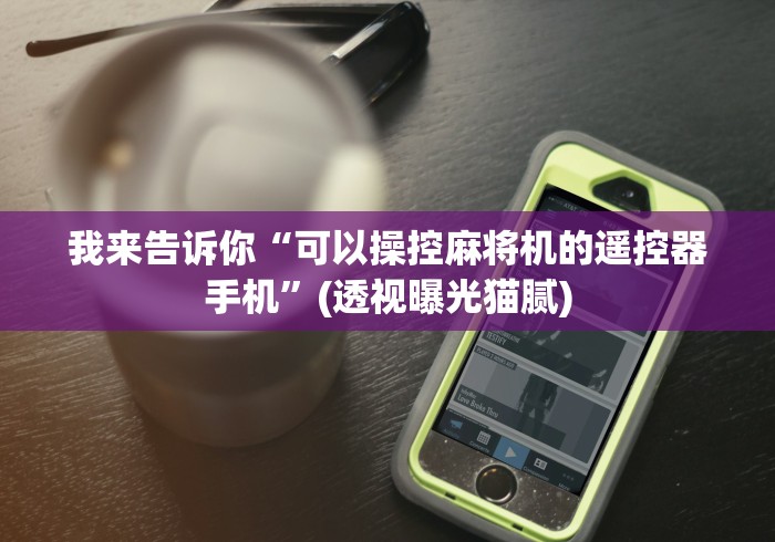 我来告诉你“可以操控麻将机的遥控器手机”(透视曝光猫腻)