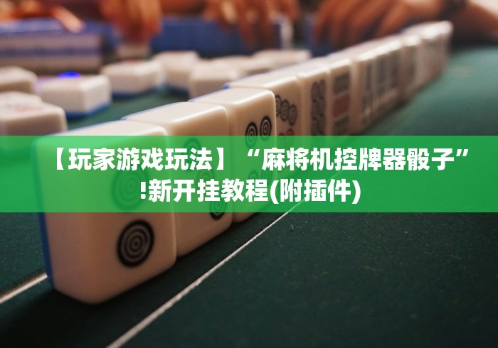 【玩家游戏玩法】“麻将机控牌器骰子”!新开挂教程(附插件)