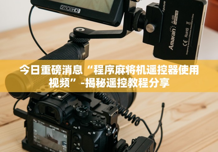 今日重磅消息“程序麻将机遥控器使用视频”-揭秘遥控教程分享