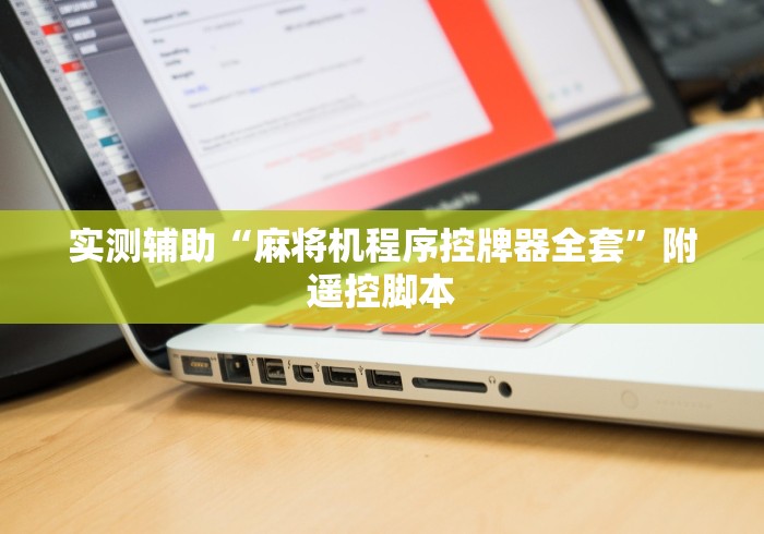 实测辅助“麻将机程序控牌器全套”附遥控脚本