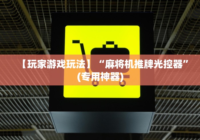 玩家秒懂“麻将机程控器2025款”(详细透视教程)-哔哩哔哩