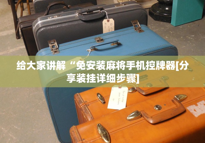 给大家讲解“免安装麻将手机控牌器[分享装挂详细步骤]