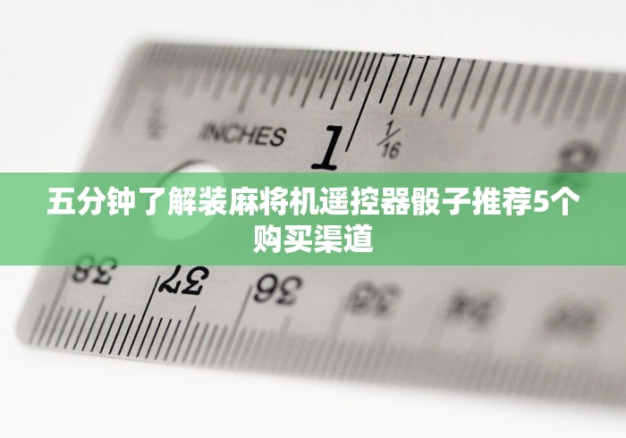 五分钟了解装麻将机遥控器骰子推荐5个购买渠道 五分钟了解装麻将机遥控器骰子推荐5个购买渠道