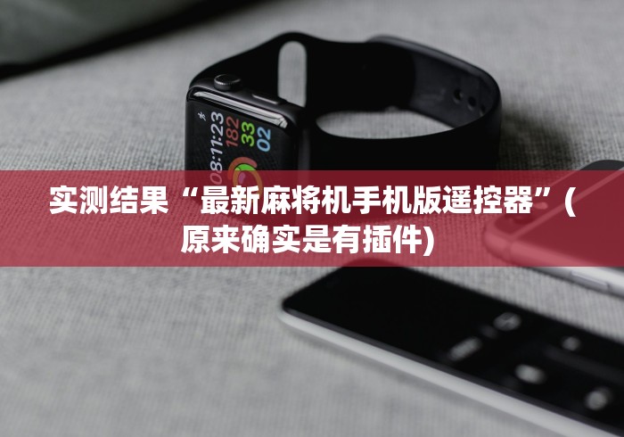 实测结果“最新麻将机手机版遥控器”(原来确实是有插件) 