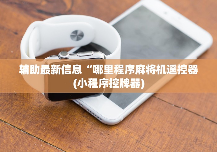 辅助最新信息“哪里程序麻将机遥控器(小程序控牌器)