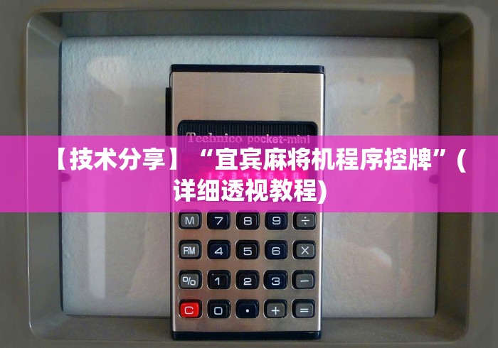 【技术分享】“宜宾麻将机程序控牌”(详细透视教程)