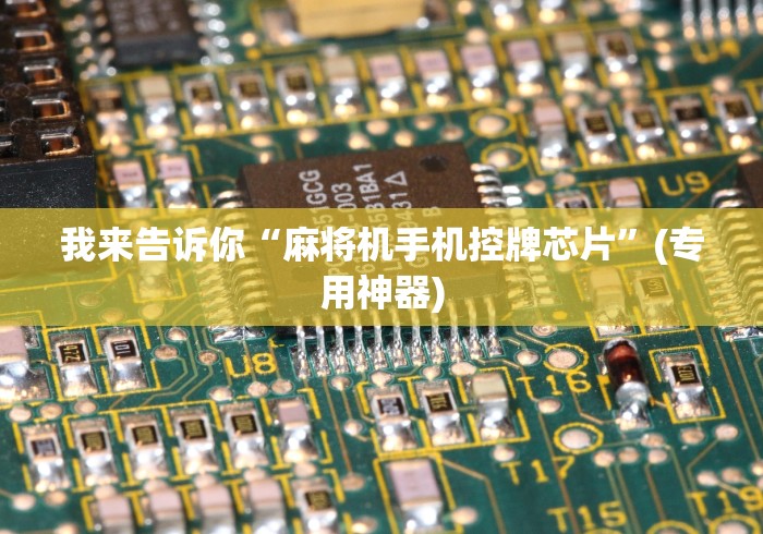 我来告诉你“麻将机手机控牌芯片”(专用神器) 我来告诉你“麻将机手机控牌芯片”(专用神器)
