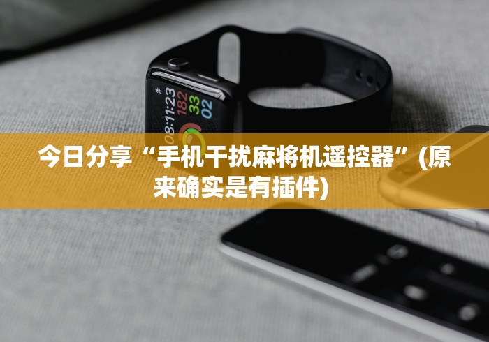 今日分享“手机干扰麻将机遥控器”(原来确实是有插件) 今日分享“手机干扰麻将机遥控器”(原来确实是有插件)