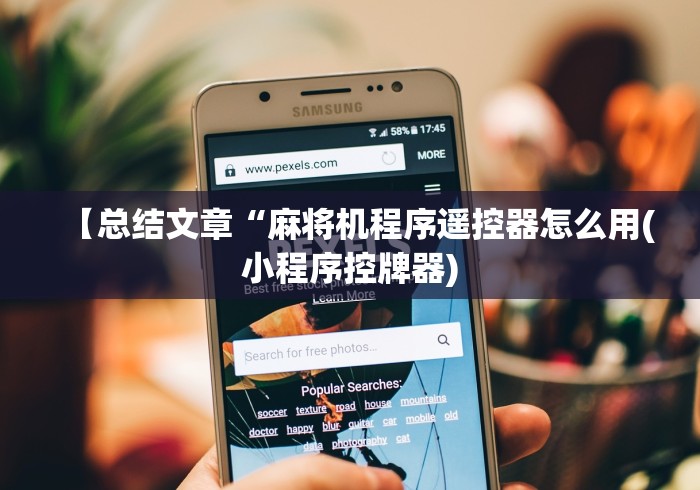 【总结文章“麻将机程序遥控器怎么用(小程序控牌器)