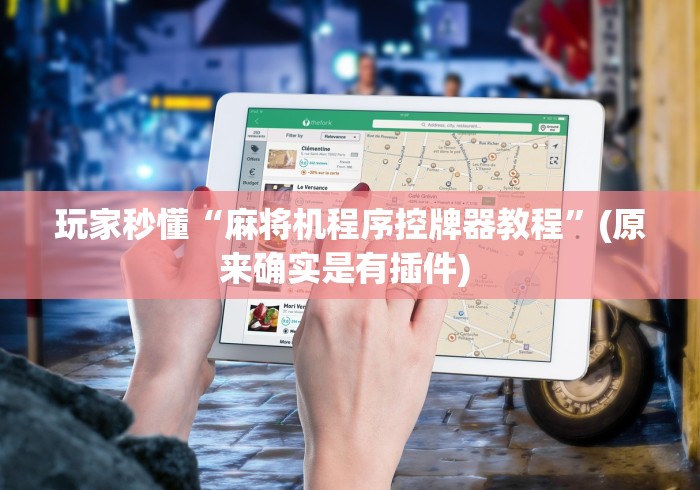 玩家秒懂“麻将机程序控牌器教程”(原来确实是有插件) 