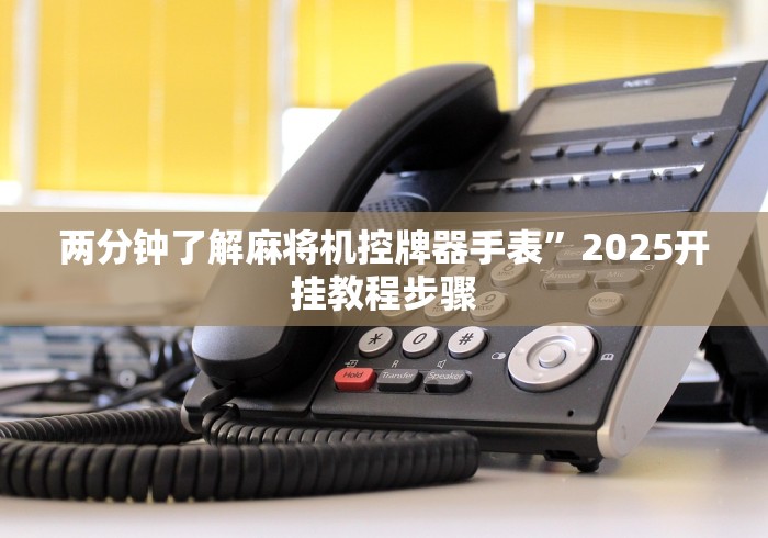 两分钟了解麻将机控牌器手表”2025开挂教程步骤 两分钟了解麻将机控牌器手表”2025开挂教程步骤