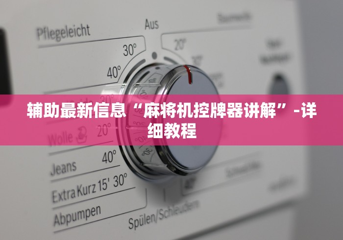 辅助最新信息“麻将机控牌器讲解”-详细教程 辅助最新信息“麻将机控牌器讲解”-详细教程