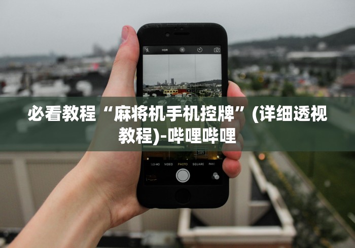 必看教程“麻将机手机控牌”(详细透视教程)-哔哩哔哩